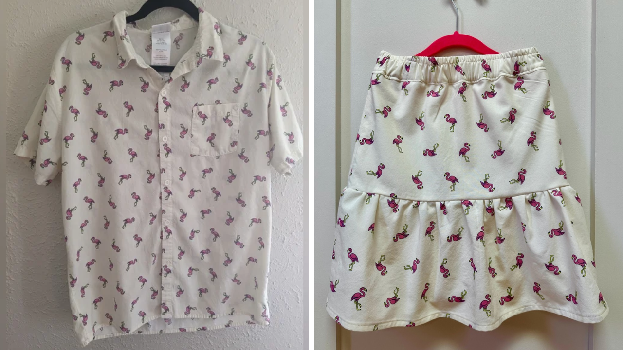 DIY Thrift Flip: How to Refashion a Thrifted Shirt into a Skirt – Easy Upcycling Tutorial